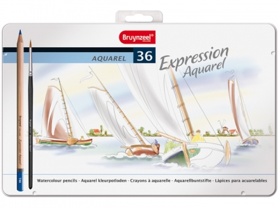 Expression Tin 36 Coloured Pencils 7735M36